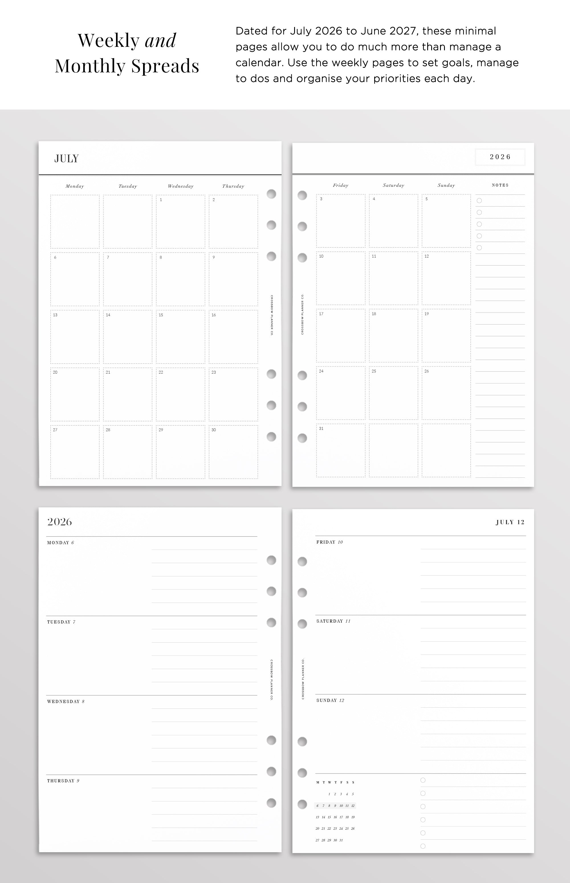 2026-27 large LV Agenda refill