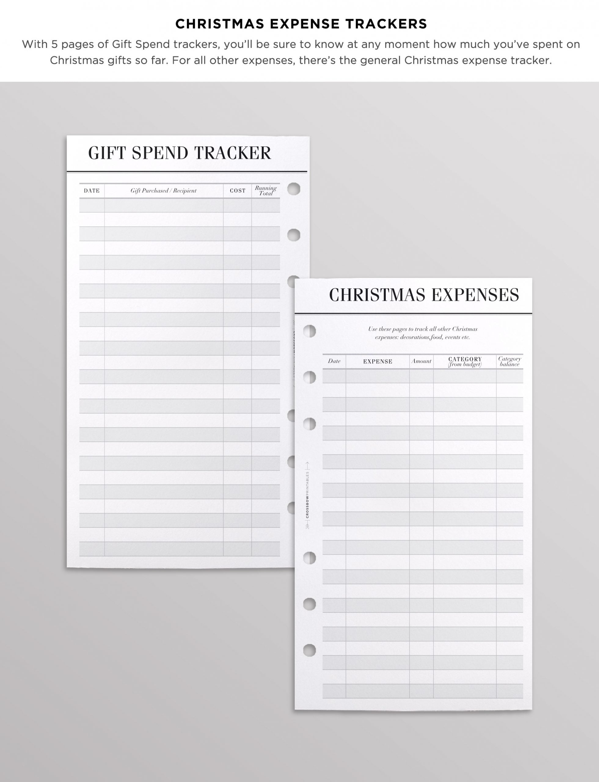 personal filofax christmas planner