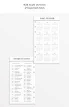 2026 daily planner inserts UK