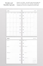 Louis Vuitton Medium Agenda inserts 2026-27