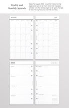 2026-2027 academic refills personal size