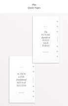 2026 planner refills minimal