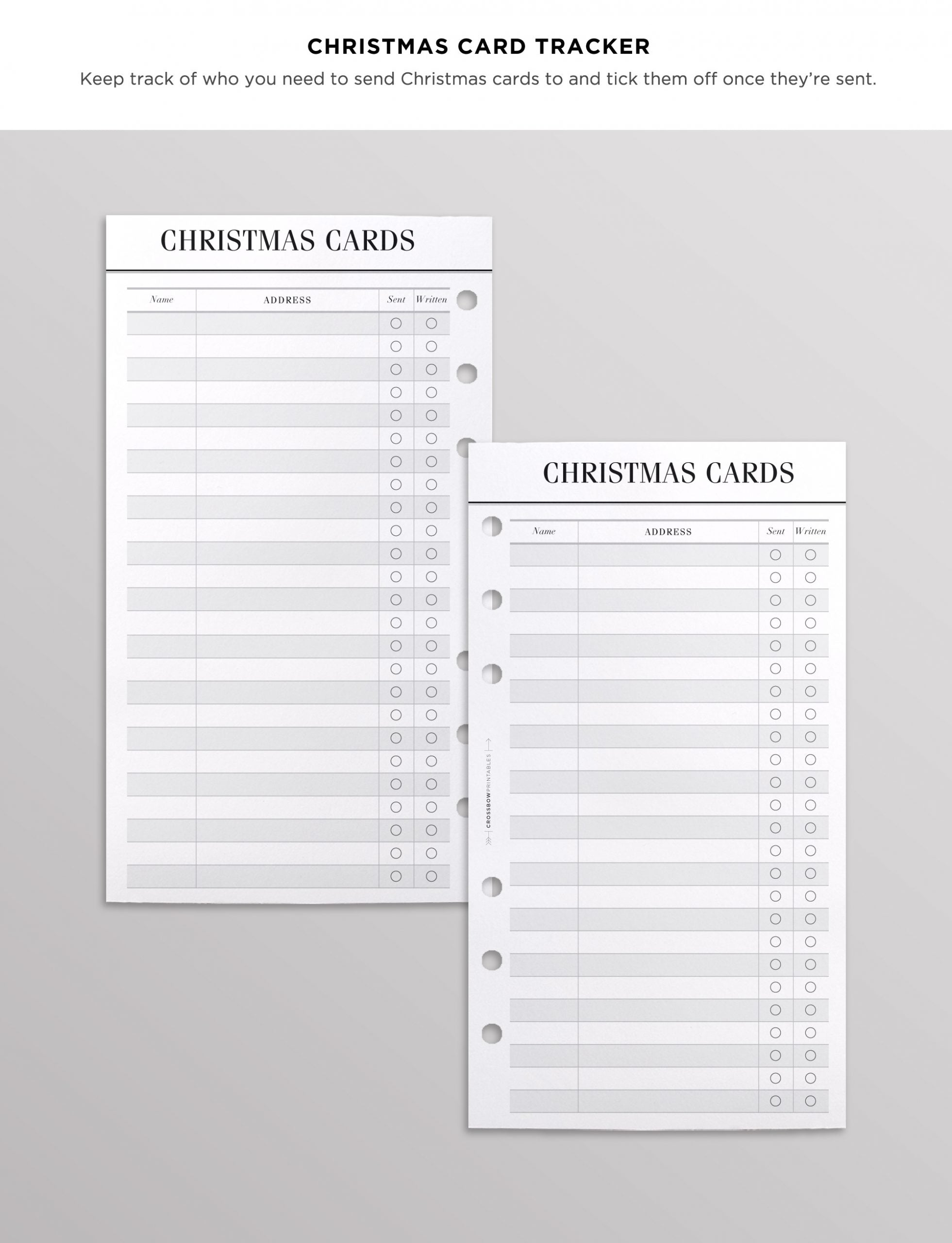 holiday planner 2020