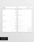 2027 weekly refill filofax personal