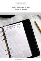 printable personal planners