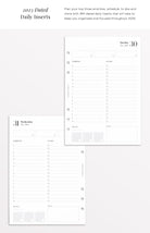 2025 planner refills daily