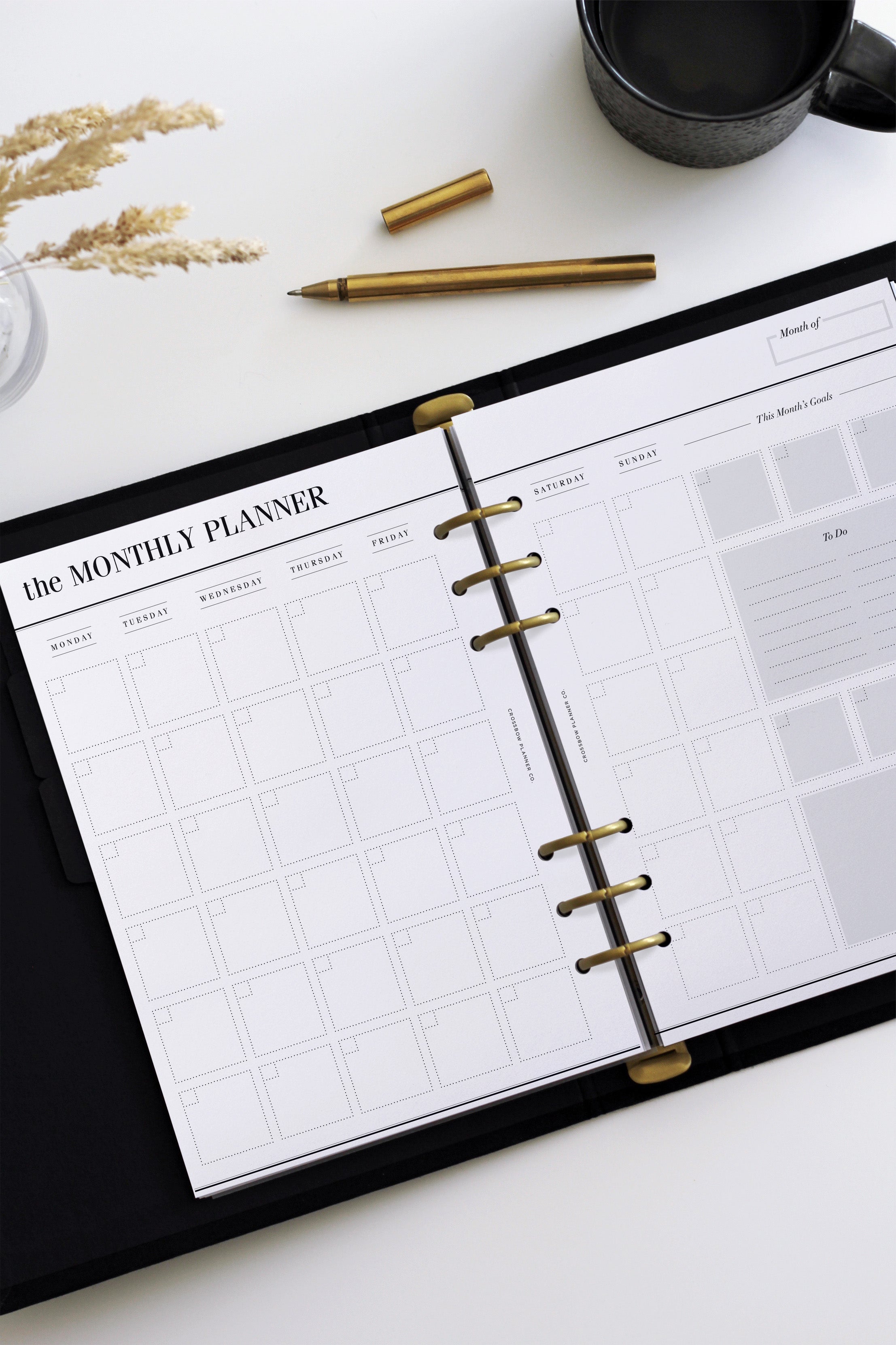 filofax monthly inserts