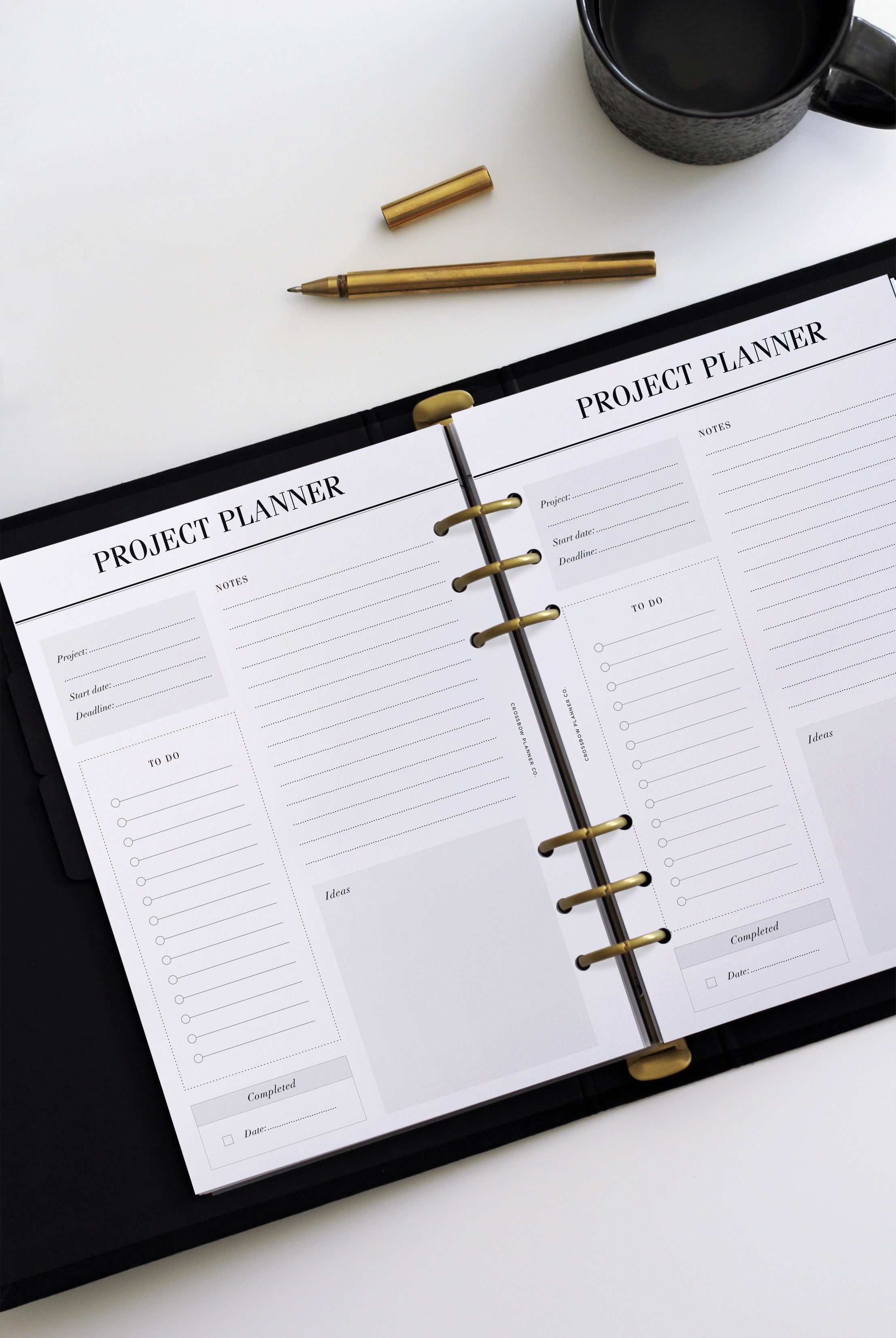 project planner inserts