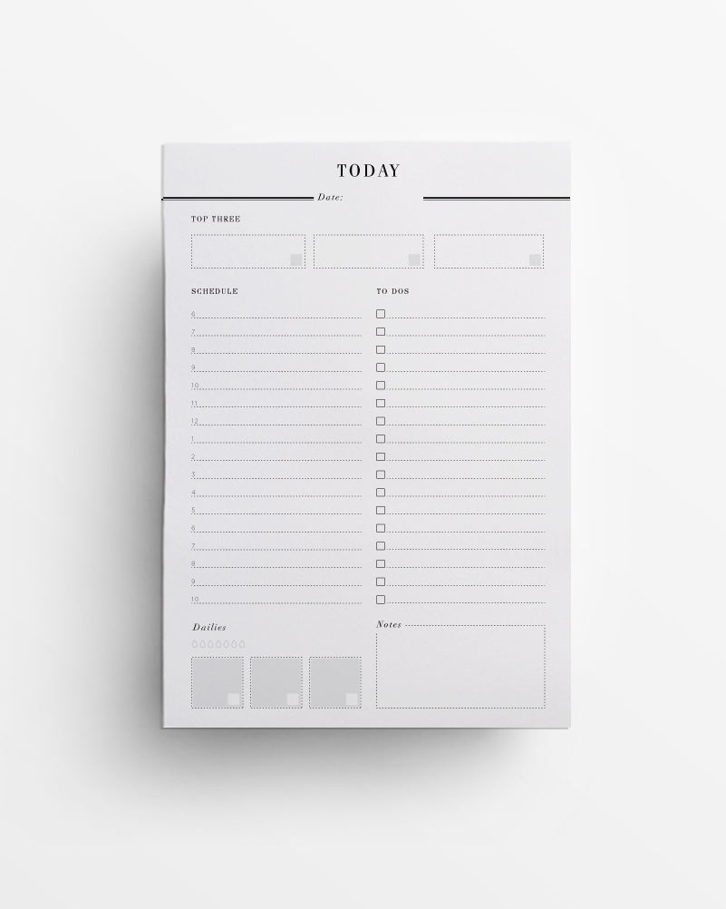 Luxe Daily Notepad | To Do List Planner – Crossbow Planner Co.