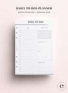 to do list personal wide planner