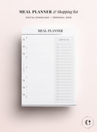 personal wide planner printable
