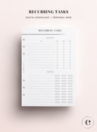 personal wide planner refill