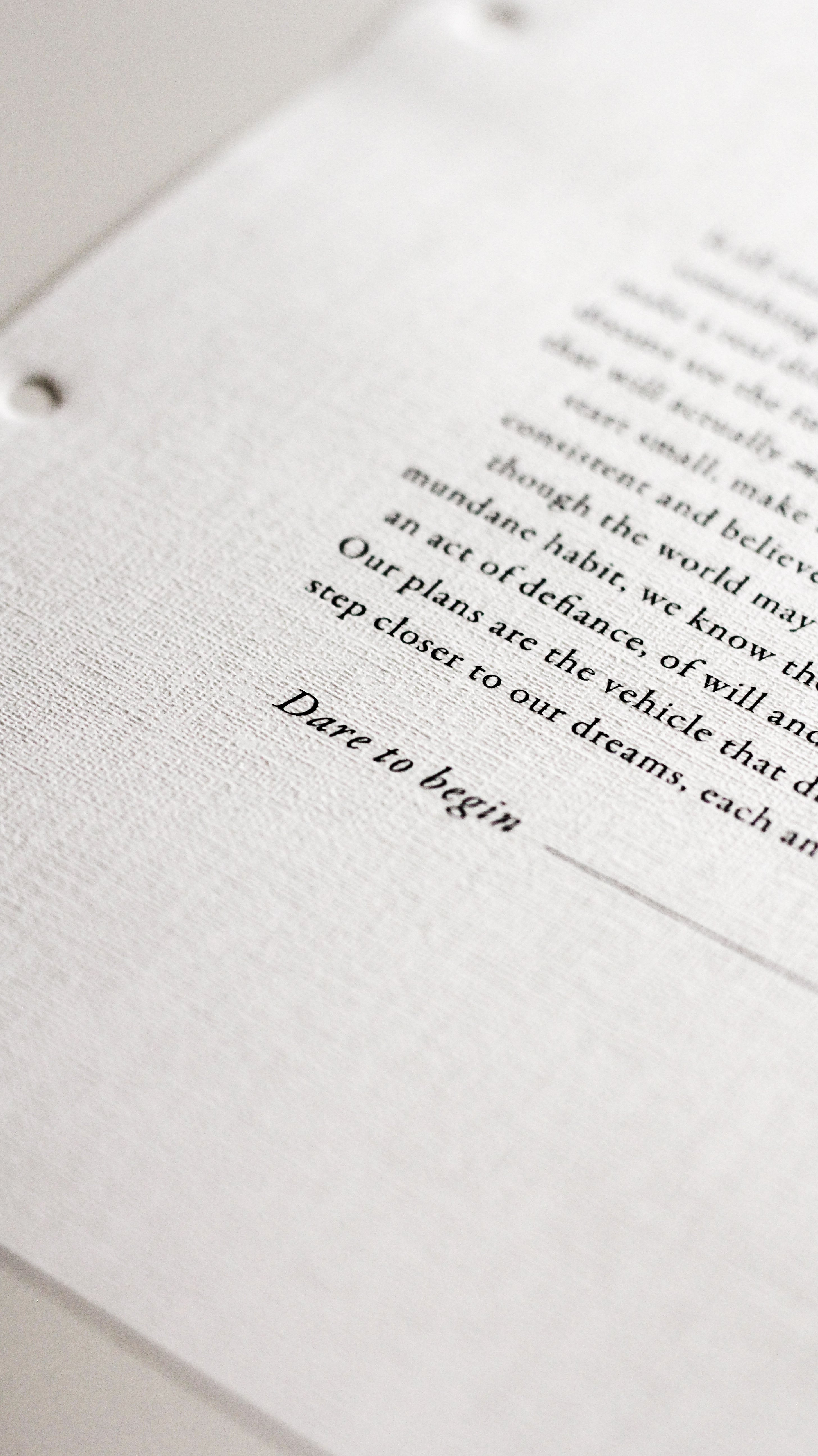 minimal planner accessories