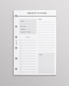 project planner pocket size