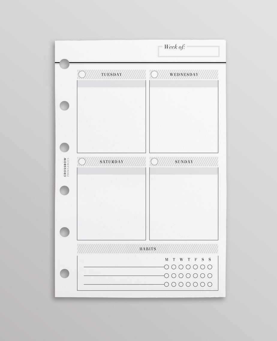 pocket size weekly inserts