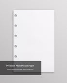 blank pocket size refills