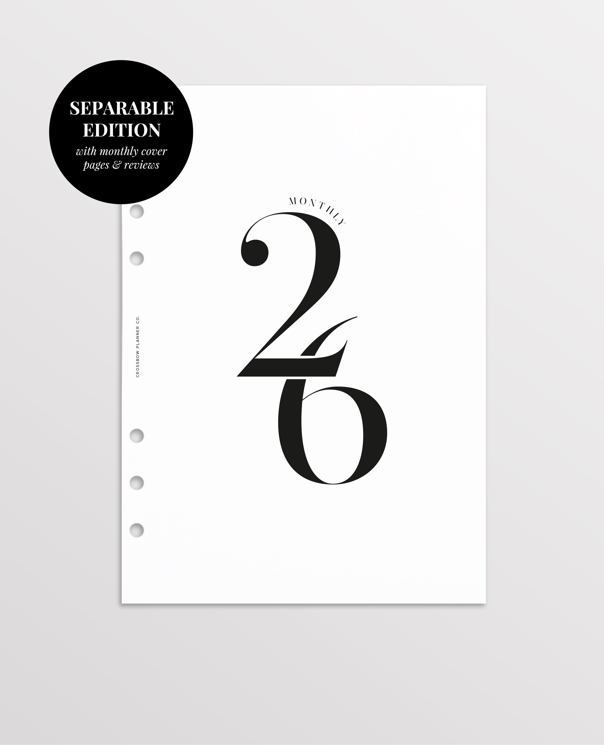 monthly planner 2026 inserts