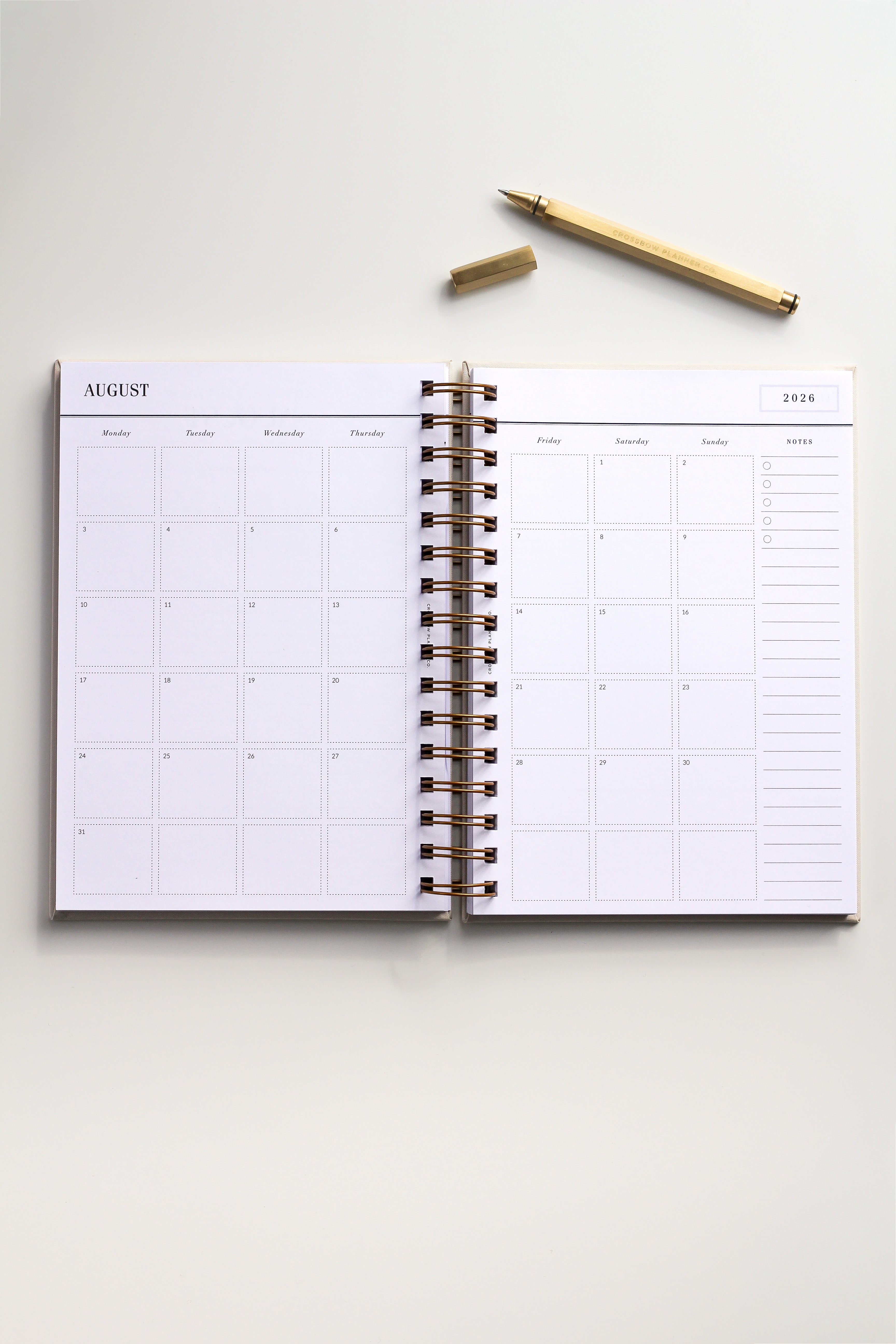 2026 monthly planner