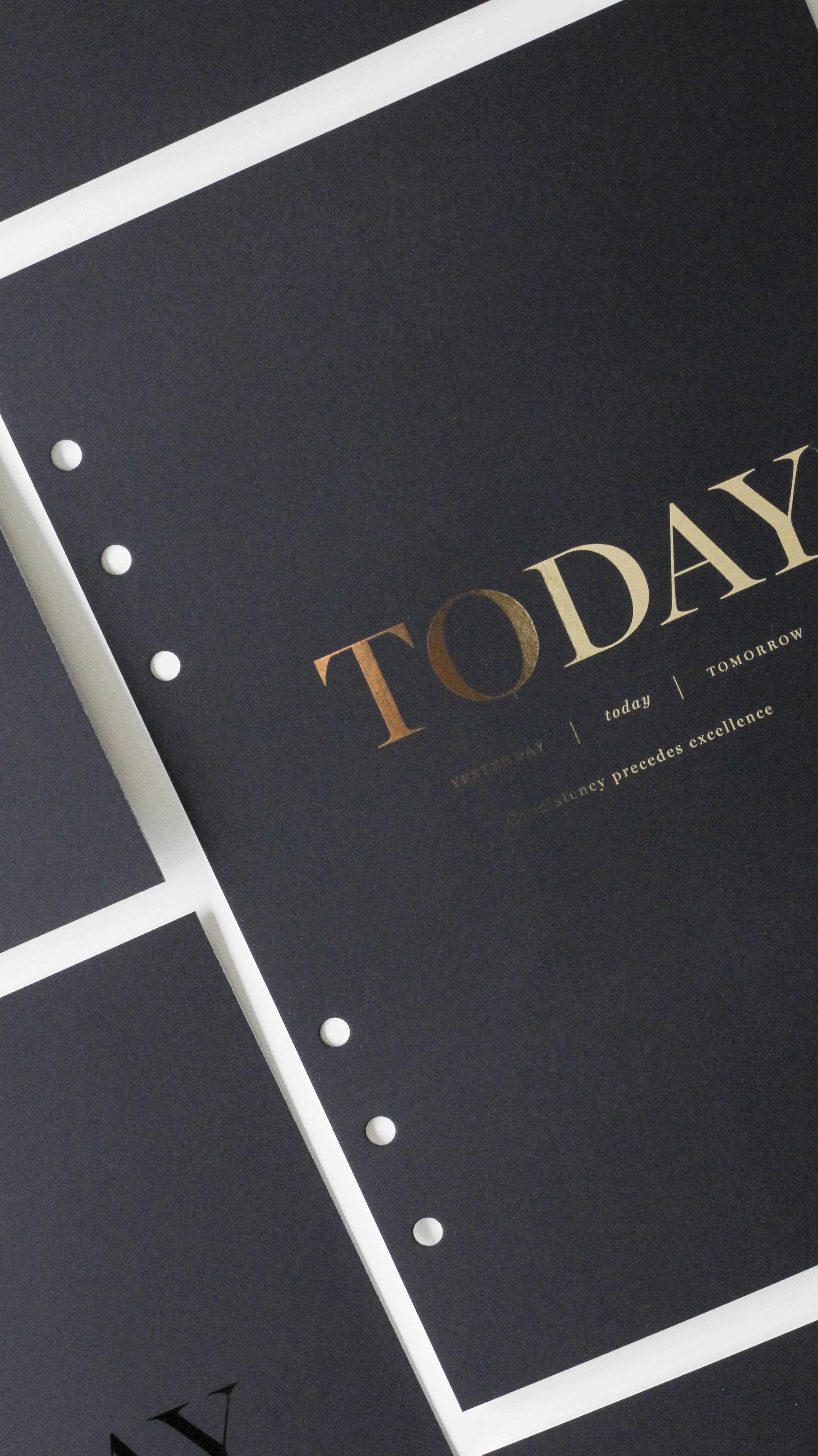 today planner page marker