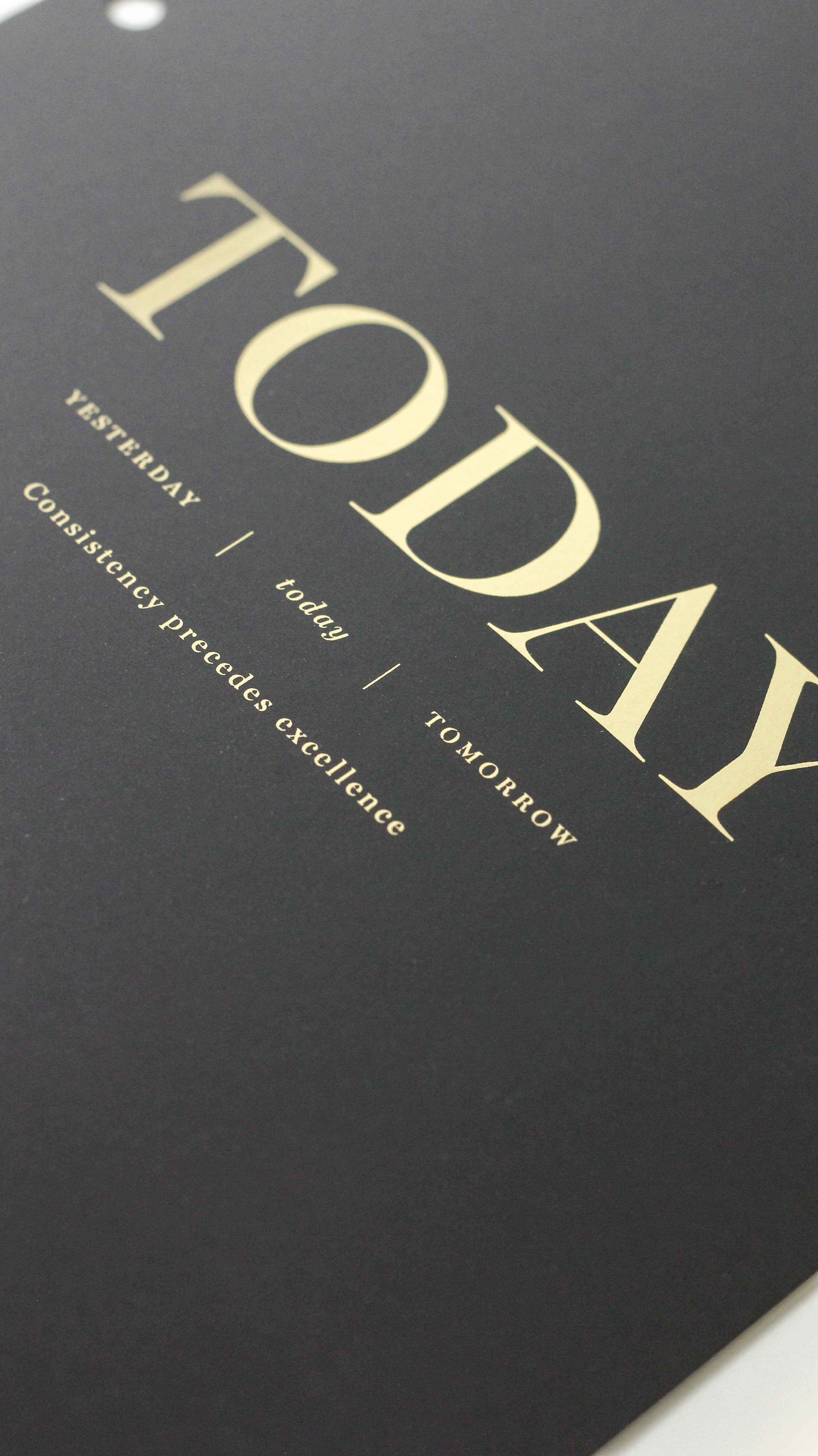 gold foil planner dashboard