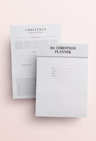 Christmas planner printable