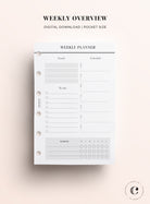 Weekly Planner Pocket Printable