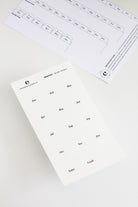 monthly planner divider stickers