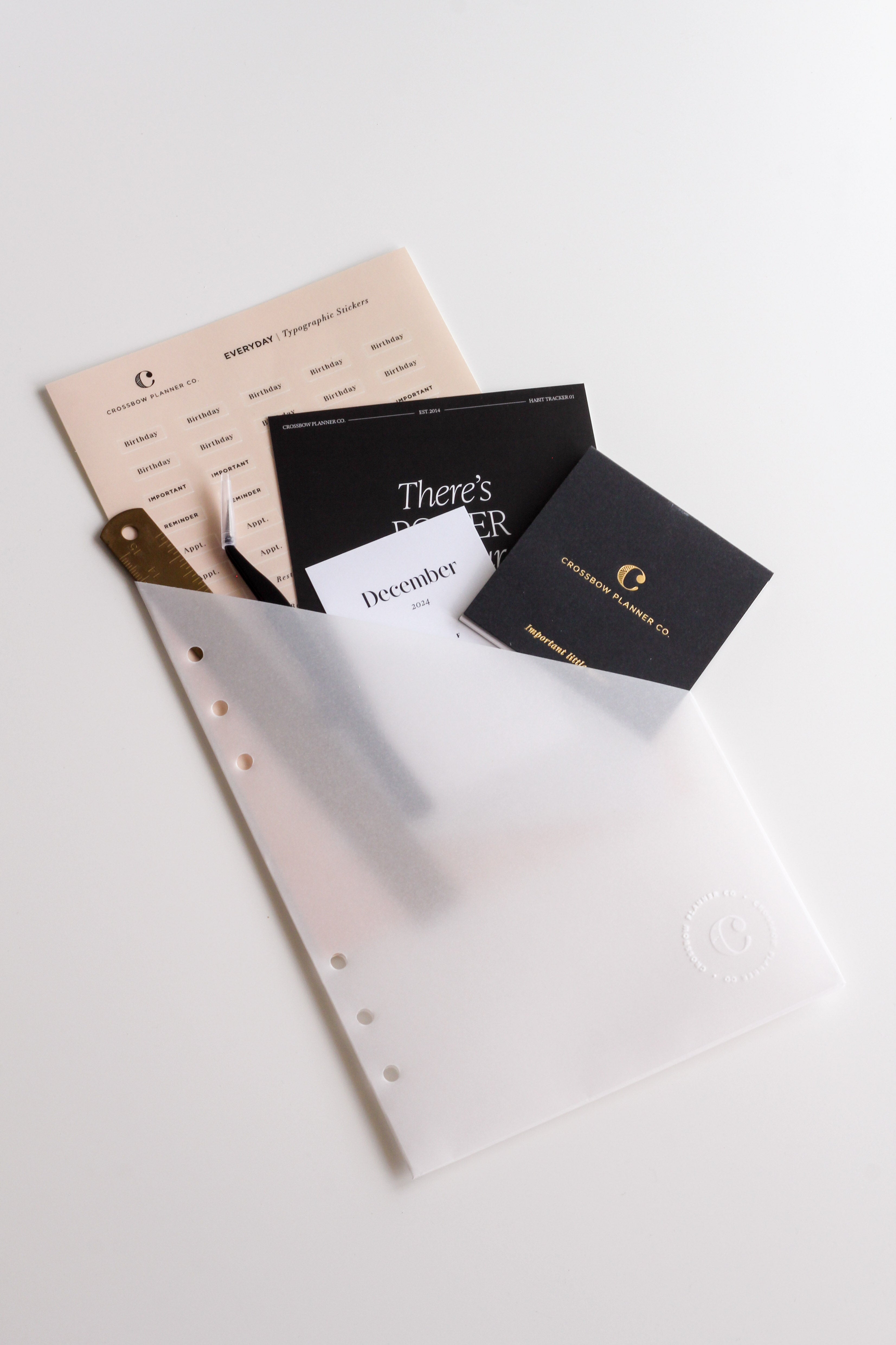 vellum planner pocket a5 and personal size